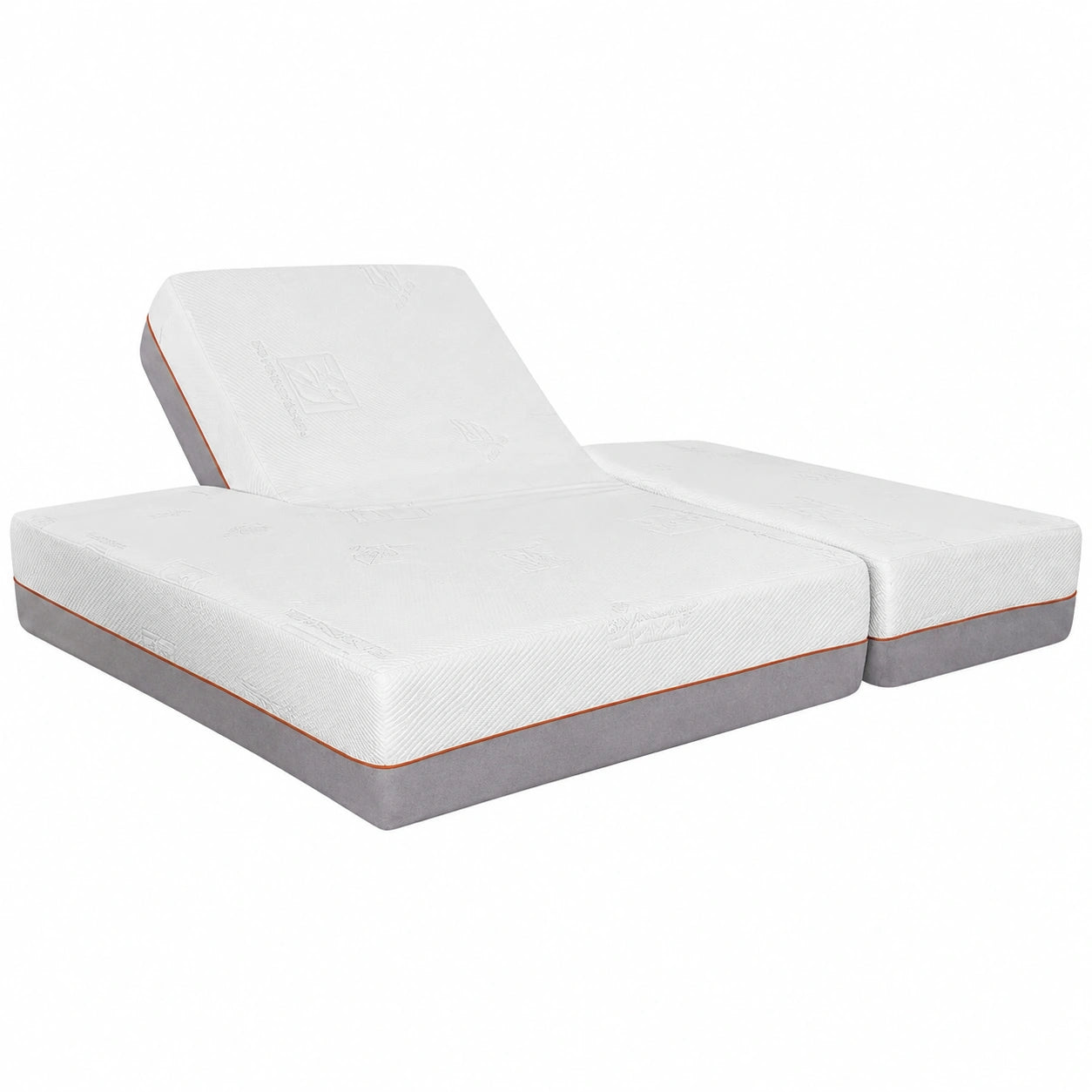 Colchones Visco-Suite para Camas Articuladas, 150x190 cm (2 unidades 75x190 cm)