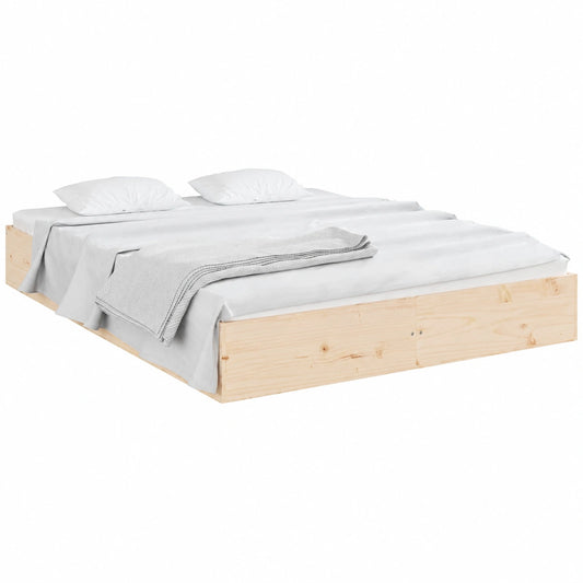 Somier de Madera Maciza 150x200 cm Tamaño King para Dormitorio