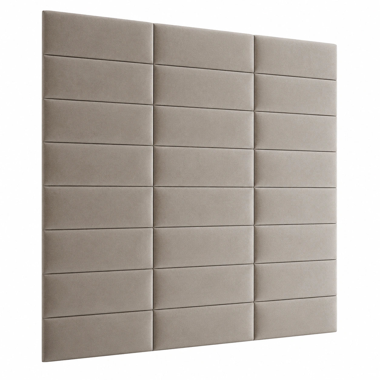 Paneles de Pared VANT de Terciopelo, Fácil Instalación, Tamaño Twin a King
